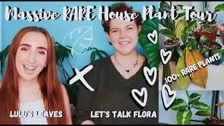 RARE House Plant Collection Tour! OVER 100 Plants?!? | Lulu's Urban Jungle Tours