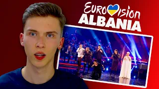 Albina & Familja Kelmendi - Duje (Albania) - REACTION - Eurovision 2023