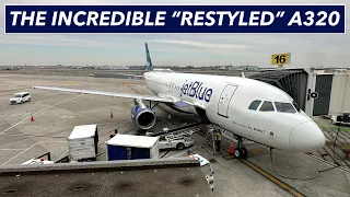 THE NEW JETBLUE | Restyled A320 Raleigh-Durham to New York