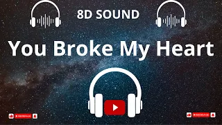 Drake   You Broke My Heart  (Lyrics)  8D Sound Power Music 🎧