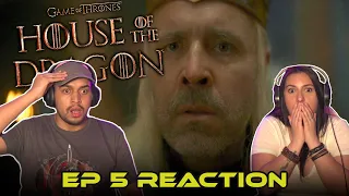 HOUSE OF THE DRAGON 1x5 REACTION - WE LIGHT THE WAY - GAME OF THRONES PREQUEL SERIES