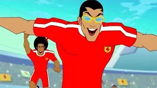 ⚽ S2E6 - Amal Three's a Crowd! ⚽ | SupaStrikas Soccer kids cartoons | #soccer #football #supastrikas