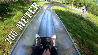 700m ohne Schienen... | Sommerrodelbahn Winterberg | Erlebnisberg Kappe | Winterberg Teil 1-7