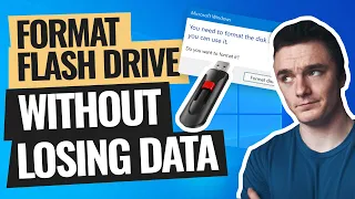 How to Format a Flash Drive Without Losing Data (100% Safe)