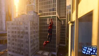 Spider Man what happens if you dont let go of the swinging trigger