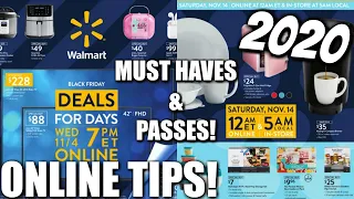 WALMART BLACK FRIDAY 2020! EARLY DEAL MUST HAVES/TIPS!  NICOLE BURGESS