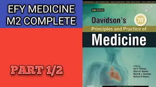 EFY M2 medicine rapid revision part 1/2 || clinical medicine lecture video
