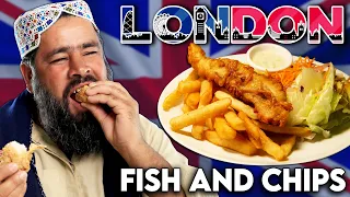 Tribal People Try London Fish and Chips For The First Time