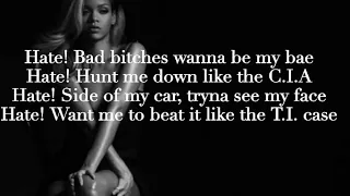 Rihanna - LEMON (lyric video) Ft N.E.R.D