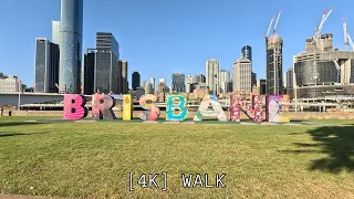City Walk, Brisbane || [4K] Ambient Walk