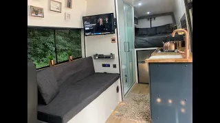 Mercedes Sprinter LWB Camper Van Conversion - Full time lapsed video