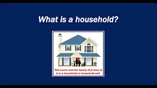 What is a household?