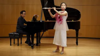 B. Godard, Suite de trois morceaux for Flute and Piano Op. 116, 1. Allegretto - Sooah Jeon (12 yrs)