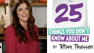 Tiffani Thiessen 25 Things You Don't Know About Me