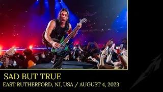 Metallica - Sad But True (East Rutherford, New Jersey - August 4, 2023) [Multicam by MetLiveHD]