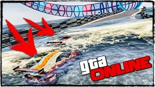 ДОПЛЫВИ ДО ЧЕКПОИНТА :D ТРОЛЛЬ-ГОНКИ В ГТА 5 (GTA 5 ONLINE ГОНКИ)