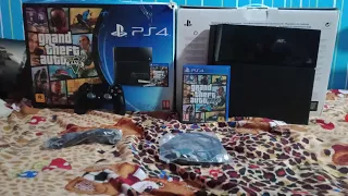 Sony PS4 GTA 5 Edition Unboxing Setup Gameplay 2023
