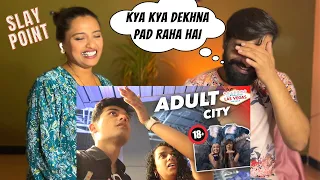 Desis Try To Be Sanskari in LAS VEGAS | Slayy Point Reaction // Funkie Couple Vlogs