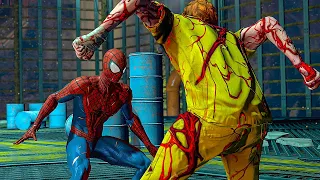 The Amazing Spider-Man Andrew Garfield Fighting Carnage Alien Scene in 4K ULTRA HD