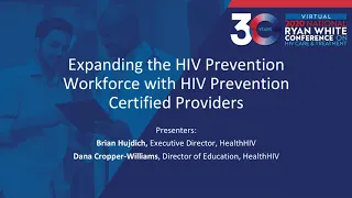 Expanding HIV Prevention through Education and PrEP in the Prevention Workforce (15004)