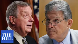 JUST IN: Sen. Durbin praises Joe Manchin for proposals on voting rights legislation