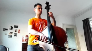 The Pink Panther Theme on Double Bass