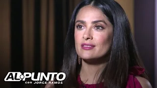 Salma Hayek: "El muro es una estupidez"