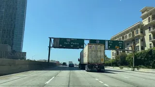 Driving from East LA to LAX Airport (COVID-19 Pandemic) #08