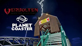 Verbolten | Night POV - Busch Gardens Williamsburg (Planet Coaster)