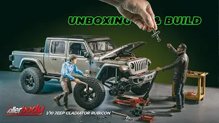 Unboxing & Build Realistic Rc Car! Killerbody Mercury Chassis Kit 1/10 Jeep Gladiator | Rc Crawler