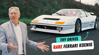 Tiff Needell drives RARE Ferrari 512BB Koenig Special | Carhuna Carpool