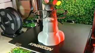 The Moai 🗿 Statue - Holder Glasses - by 3D Printer Kingroon KP5L