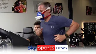 Jamie Carragher gets put through a transfer medical