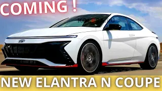 New 2024 Hyundai Elantra N Coupe Two Doors - What You Need to Know!