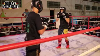 Kick Boxing 24 08 19    2°  Pelea    Agustín  Farías  Vs  Federico  Delgado