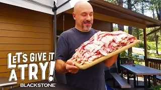 Todd Toven + 12 LBS of Bacon = ??? | Let's Give it a Try | Blackstone Griddles