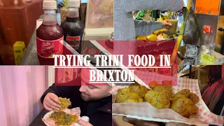 WE WENT TO BRIXTON TO TRY TRINIDADIAN FOOD #foodvlog