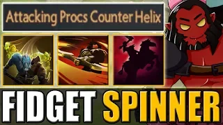 Illusions + Attacking Procs Counter Helix = Spinning Imba | Dota 2 Ability Draft