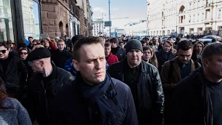 Как блогеры освещали несанкционированную акцию (Антикоррупционный митинг в Москве 26.03.2017)