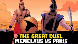 The Duel between Paris and Menelaus - The Trojan War Saga Ep17 - Greek Mythology in Comics