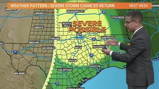 DFW weather: Tracking our next severe storm chances and timing