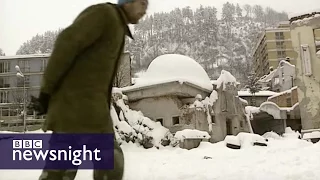 The killing fields of Srebrenica - Newsnight archives (1996)