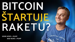 Bitcoin začína letieť !