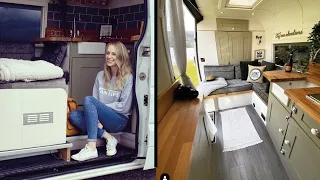 VAN TOUR | Incredible SELF-BUILD with FULL BATHROOM, SPARE BEDROOM (!) & Self-hiding TV