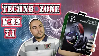 ارخص سماعه جيمينج محيطيه 7.1 تستحق الشراء - TECHNO ZONE K 69