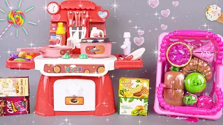 9 Minutes Satisfying with Unboxing Cute Pink Kitchen Playset Collection ASMR | Review Toys