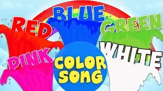 цветная песня | детские стишки для детей | Color Song | мультфильм песня в россии