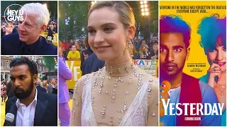 Yesterday Premiere - Lily James, Himesh Patel & Richard Curtis on a life without The Beatles