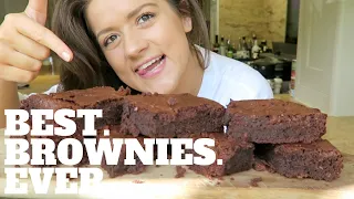 The BEST Homemade BROWNIES You'll Ever Eat