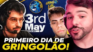 O GRINGOLÃO FINALMENTE COMEÇOU! MINERVA REAGE a ALGUNS JOGOS do 1° DIA do CAMPEONATO ft. REVOLTA